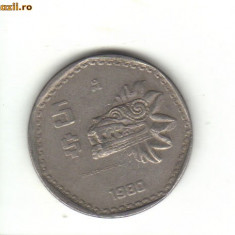 bnk mnd Mexic 5 pesos 1980 vf