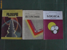 manuale scolare de economie, filosofie foto