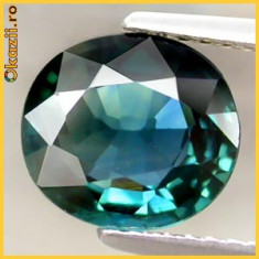 SAFIR NATURAL ALBASTRU-VERDE AUSTRALIAN-2.37 ct