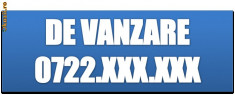 STIKER DE VAZARE, ANUNT DE VANZARE, STIKER NUMAR TELEFON foto