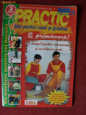 REVISTA PRACTIC IDEI PENTRU CASA SI GRADINA NR.3/2001 foto