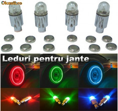 TUNING VENTIL LED LUMINOS AUTO SCUTER BICICLETA ATV foto