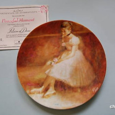 Farfurie decorativa Wedgwood Passion of Dance - Peaceful Moment