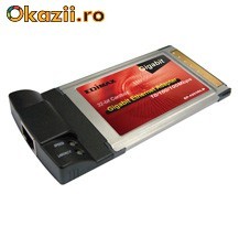 Placa de retea PCMCIA Gigabit Edimax EP-4203DL foto