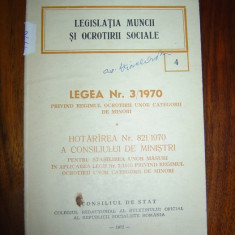 1748 Legislatia Muncii si Ocrotirii sociale nr.4/1972,nr.3/1970