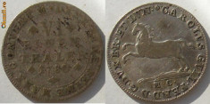 Brunswick Wolfenbuttel 1/6 thaler 1780 MC foto