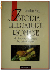 Dumitru Micu - Istoria literaturii romane foto