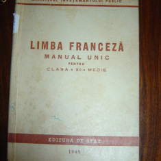 1790 Limba Franceza Manual Unic Cls.XI