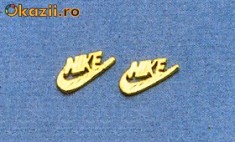 cercei aur nike 1.2g foto