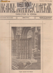 Revista Neamul Romanesc Literar (serie noua,An I,nr.11/1926 foto