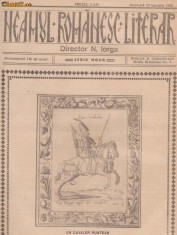 Revista Neamul Romanesc Literar (serie noua,An I,nr.7/1926) foto