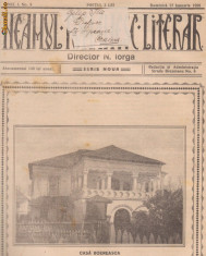 Revista Neamul Romanesc Literar (serie noua,An I,nr.8/1926) foto