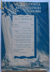 Revista aeronauticei si marinei no.9 - 1939 foto