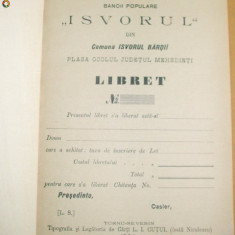 Statut Banca ,, Isvorul&quot; T. Severin 1904