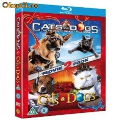 Cats and Dogs: 1 - 2, Blu-ray, 2 disc edition foto