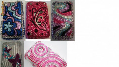 Blackberry 8520 Curve Husa BLING Diamond Glamour Back Cover foto