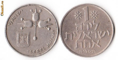 ISRAEL 1 LIRAH 1973 foto