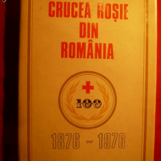 100 Ani Crucea Rosie din Romania - ed.1976 ,autor colectiv