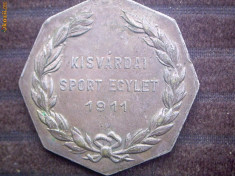 medalie sportiva 1911 kisvardai sport egylet foto