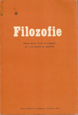 Filozofie-manual*notiuni de materialism dialectic si istoric foto