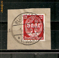 Timbre Germania Reich 1934/*545 Vulturul Imperial cu inscriptie foto