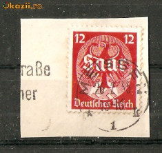 Timbre Germania Reich 1934/*545 Vulturul Imperial cu inscriptie foto