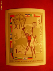 COLITA - CAMPIONATE MONDIALE DE BASCHET 1965 URSS foto