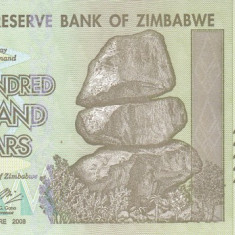Bancnota Zimbabwe 500.000 Dolari 2008 - P76 UNC