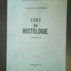 2079 Conf.Dr.Univ.V.Papilian Curs de Hoistologie (vol I.)