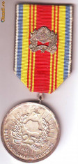 Medalie 25 de ani de la proclamarea republicii foto