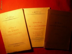 3 Studii Iudaice Sinai 1928 , 1929 si 1932 --bilingv foto