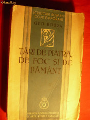 GEO BOGZA - TARI DE PIATRA, DE FOC, SI DE PAMANT- 1939 foto