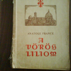 2342 Anatole France A Voros liliom