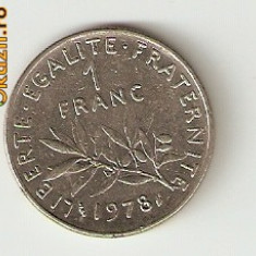 FRANTA 1 FRANC / 1978