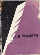 POETII VACARESTI de AL. PIRU foto