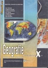 GEOGRAFIE - MANUAL PT CLS A X A SAM ED.DIDACTICA SI PEDAGOGICA foto