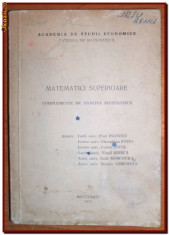 ASE - Matematici superioare, Complemente de analiza matematica foto