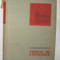 N N Mikluho-Maklai Jurnal de calatorie 1870-72 ES 1959