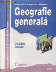 Manual GEOGRAFIE GENERALA CLS A X A SAM ED. CORINT foto