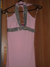 Rochie de ocazie roz foto