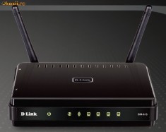 Router Wireless N D-LINK DIR-615 ,300 Mbps,Suporta instalare DD-WRT-cu Garantie foto