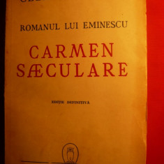 CEZAR PETRESCU - CARMEN SAECULARE - Ed.definitiva1945