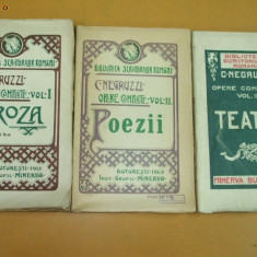 C. Negruzzi Opere complete vol 1-3 București 1909-1915 coperți Art Nouveau 038