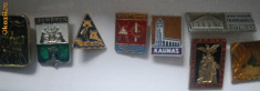 Lot 8 insigne rusesti anii 1970-1980, Rusia foto