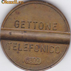 Jeton telefonic Gettone Telefonico