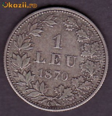 1 leu 1870! foto