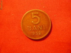 5 Bani 1952 ,bronz ,cal.Buna foto