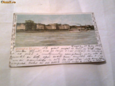 Carte Postala - Biebrich a Rh.schloss Circulara 20 iul.1902 foto