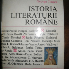 Istoria literaturii romane, de George Ivascu