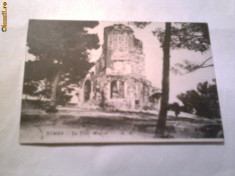 Carte Postala - NIMES - La Tour Magne Circulata 28.07.1919 foto
